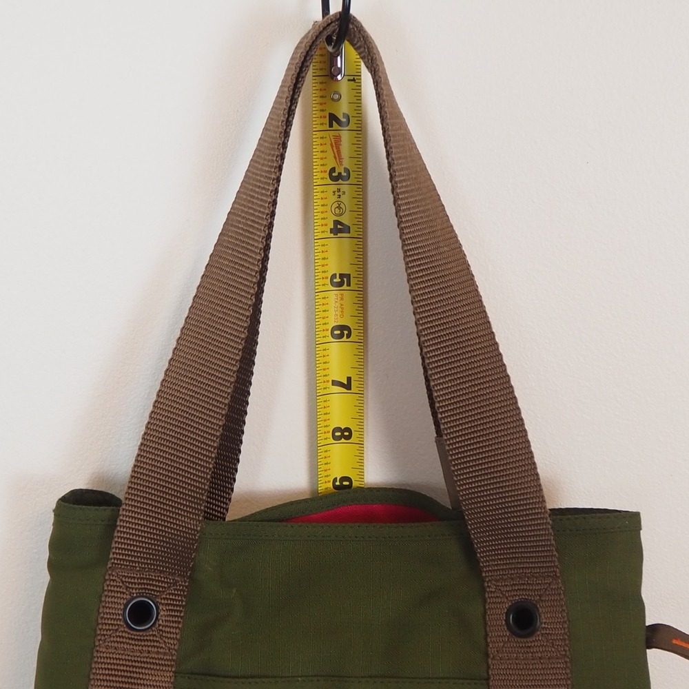 III Parcel Urban Utility Shoulder Tote Green Pink Ripstop Nylon Gorpcore Pouch - Picture 5 of 14